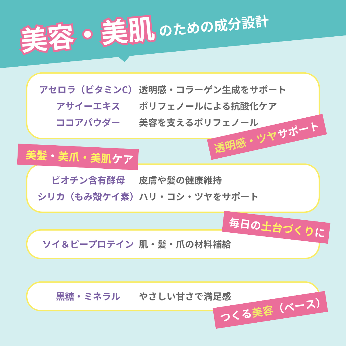 美容プロテイン（ストロベリーカカオ風味）CHIKAMICHI 14日分(266g)