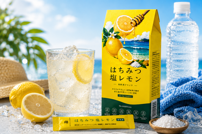 天然はちみつ塩レモン 希釈用スポーツドリンク＜8本入り＞｜材料3つ添加物不使用