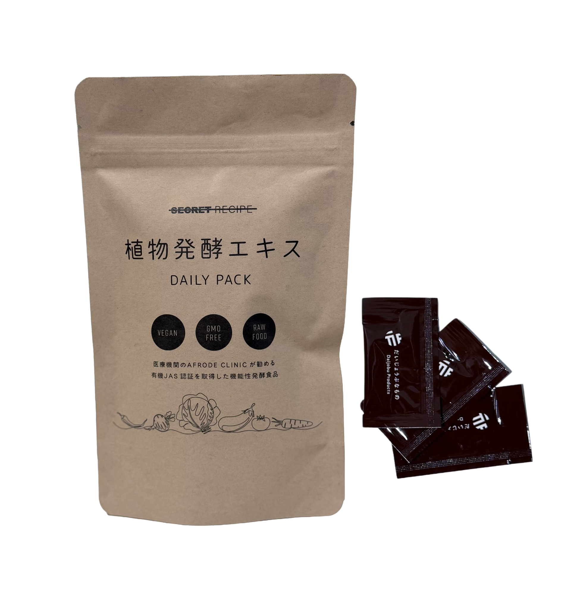 植物発酵エキス サシェタイプ 30包・1ヶ月分 – SECRET RECIPE